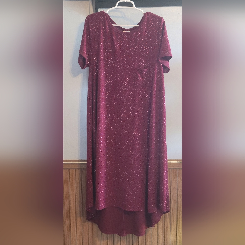 LuLaRoe Holiday Carly 2XL